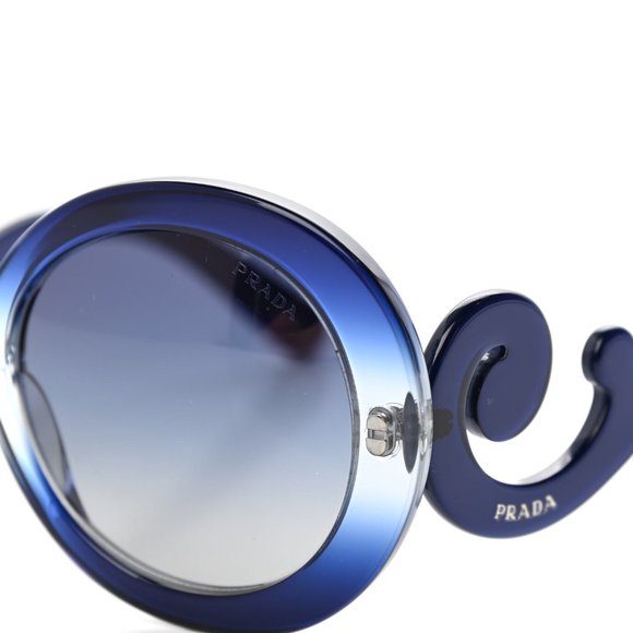 Prada Baroque Sunglasses SPR 27N Blue - Picture 4 of 5